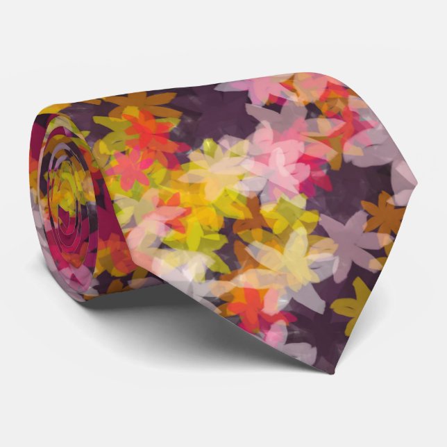 blommigt slips (Rullad)