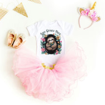 Blommigt Sloth Kärlek växer här