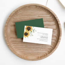 Blommigt Solros Eucalyptus Florist
