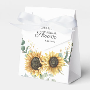 Blommigt Solros Eucalyptus Möhippa Presentaskar