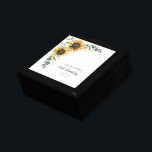 Blommigt Solros Eucalyptus Script 60:e födelsedage Minnesask<br><div class="desc">Eucalyptus Solros Blommigt Script 60:e födelsedagskorgen som du enkelt kan anpassa för födelsedagsflickan genom att klicka på knappen "Anpassa". Blommigt med stark gult och grön och modern skripttypografi</div>