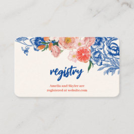 Blommigt som är Amore Möhippa-register Tilläggskort