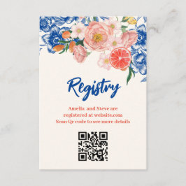 Blommigt som är Amore Möhippa-register Tilläggskort