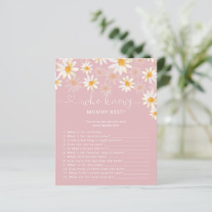 Blommigt som känner till Mamma Best Baby Shower-sp