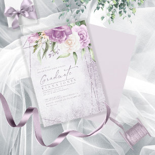Blommigt Sparkles Studenten Mauve ID889