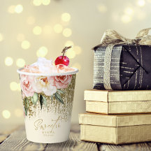 Blommigt Sparkles Sweet sixteen Guld ID912