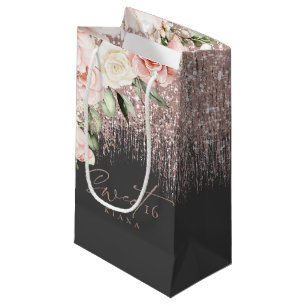 Blommigt Sparkles Sweet sixteen Guld Ro/Blk ID912