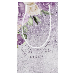 Blommigt Sparkles Sweet sixteen Mauve ID912