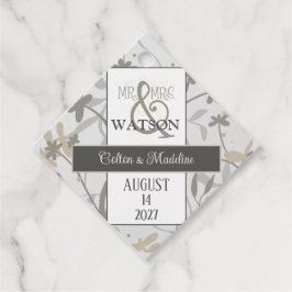 Blommigt sprider Modern Enkel Elegant-inspiration Gåvor Etiketter