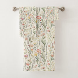 Blommigt Springtime Bath Towel Set
