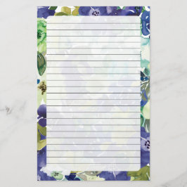 Blommigt Stationery Brevpapper