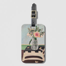 Blommigt still Life Bagagebricka