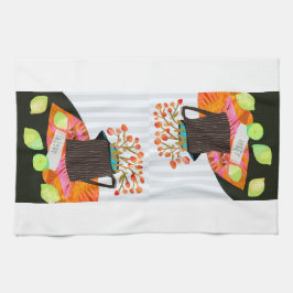 Blommigt still Life Kitchen Tea Towel Kökshandduk