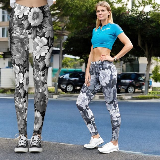 Blommigt Street Chic Leggings (Skapare uppladdad)