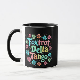 Blommigt Subtle Anti Trump 8647 Anti Maga Mugg
