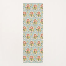 Blommigt Sunrise Yoga Mat