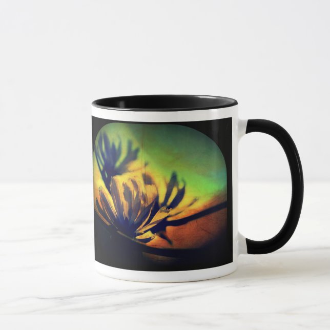 Blommigt Sunset View Mugg (Höger)