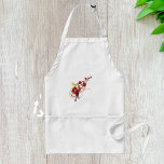 Blommigt Swirl med Röda blommor och Hummingbird Förkläde<br><div class="desc">Cook, baka, och skapa i stil med denna vackert designade apron med ett vintage-inspirerat blommönster. Den här konstnärliga plattan ger ett snyggt inslag av elegans i eleganten och på arbetsytan. Den är tillverkad av en tålig väv av hög kvalitet och ger utmärkt täckning och skydd samtidigt som du är bekväm....</div>