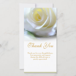 Blommigt Sympathy Funeral Tack Photo