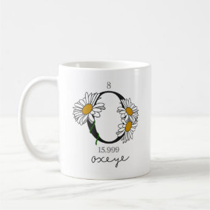 Blommigt syre Inslag Kaffemugg
