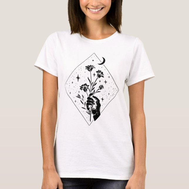 Blommigt T Shirt (Framsida)