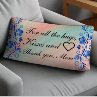 Blommigt Tack Lumbar Pillow Lumbarkudde