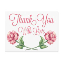 Blommigt Tack Vattenfärg Rosa ros Flower