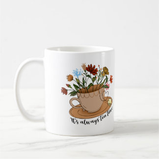 Blommigt Tea Kopp