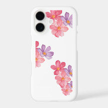 Blommigt telefonfodral, sött blommigt telefonöverd