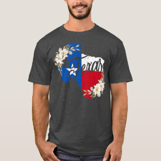 Blommigt Texas T Shirt