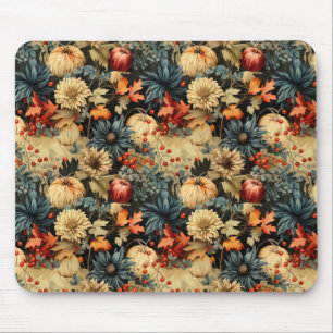 Blommigt Thanksgiving Vintage Mönster (12) Musmatta
