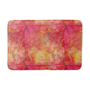 Blommigt Thned Bath Mat Badrumsmatta