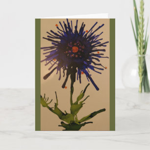 Blommigt Tillfällen Hälsning Kort