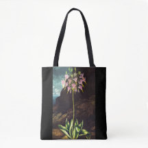 Blommigt Tote Bag