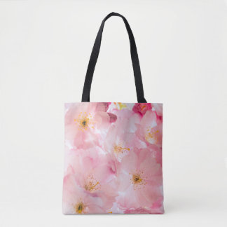 Blommigt Tote Bag Tygkasse