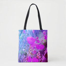Blommigt Tote Bag Tygkasse