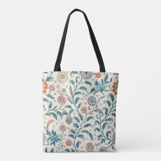 Blommigt Tote Tygkasse