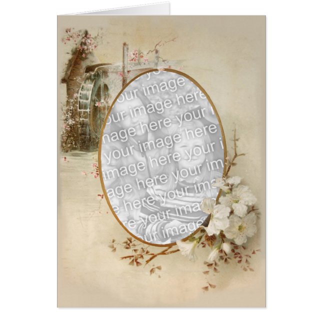 Blommigt Touch 13 Hälsningskort (Framsidan)