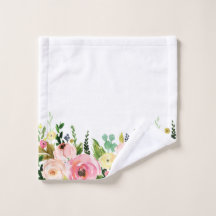Blommigt Towel