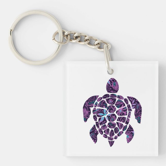 Blommigt Turtle (Framsidan)