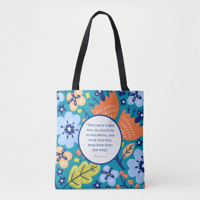 Blommigt Tygkasse (Framsida)