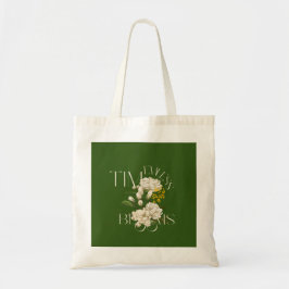 Blommigt utan tidsoberoende blommor Tote Bag Tygkasse