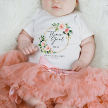 Blommigt Utandning Flower Girl T- Shirt