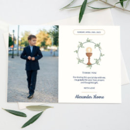 Blommigt Utandning Fotogemener Tack Inbjudningar