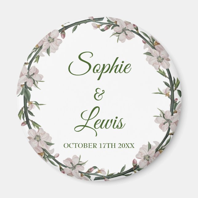 Blommigt Utandning Magnet (Framsidan)