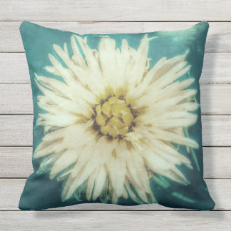 blommigt utomhuskudde