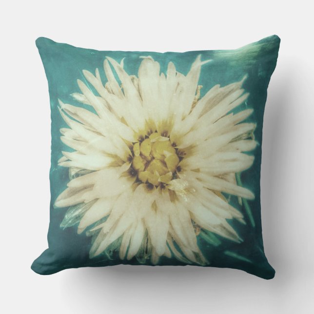 blommigt utomhuskudde (Framsida)