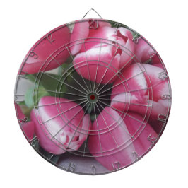 Blommigt Vår Bouquet of Rosa Tulips, Flowers Piltavla