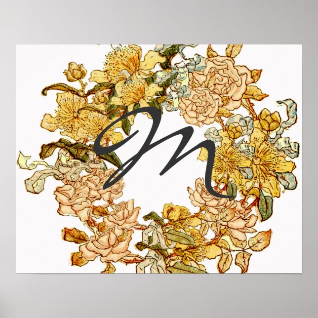 Blommigt Vår Utandning Flower Rosa Flots Art Poster (Framsidan)