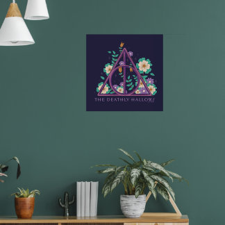 Blommigt - varje dag - ger grafik poster